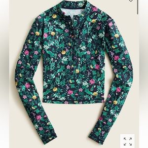 J Crew bikini and rash guard bundle NWT!
